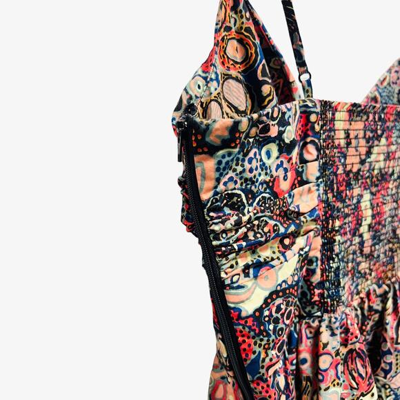 A.L.C. Women's Dani Floral Cotton Mini Dress Size 0 - Picture 11 of 12